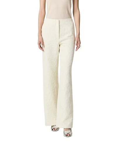 Nocturne Contrast Fabric Detailed Pants