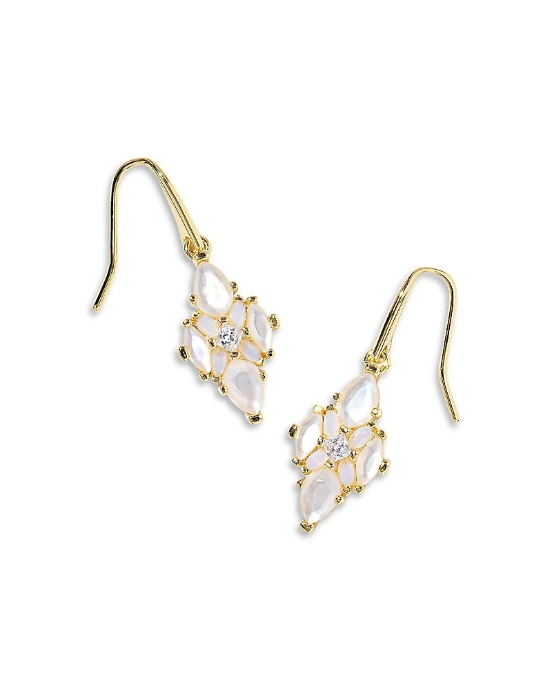 Kendra Scott Abbie Stone Cluster Statement Earrings