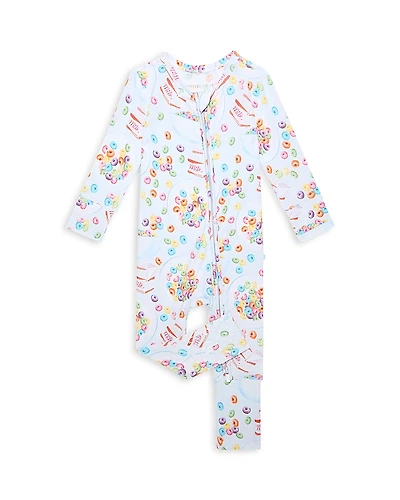 Posh Peanut Unisex Cereal Convertible One Piece Jumpsuit Footie - Baby