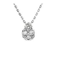 Pre-Owned Cartier Etincelle de Cartier Teardrop Pendant Necklace 18K White Gold and Diamonds, 15.25 - 16.5"
