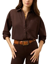 Faherty Sunfair Denim Shirt