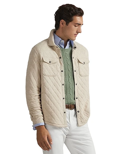 Polo Ralph Lauren Quilted Jersey Overshirt