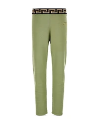 Versace Girls' Stretch Jersey Girl Leggings - Little Kid, Big Kid