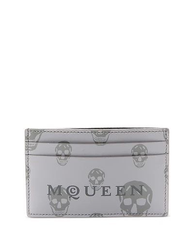 McQueen Printed Skull Cardcase