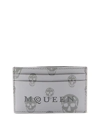 McQueen Printed Skull Cardcase