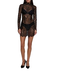 L'Agence Henrietta Lace Mini Dress