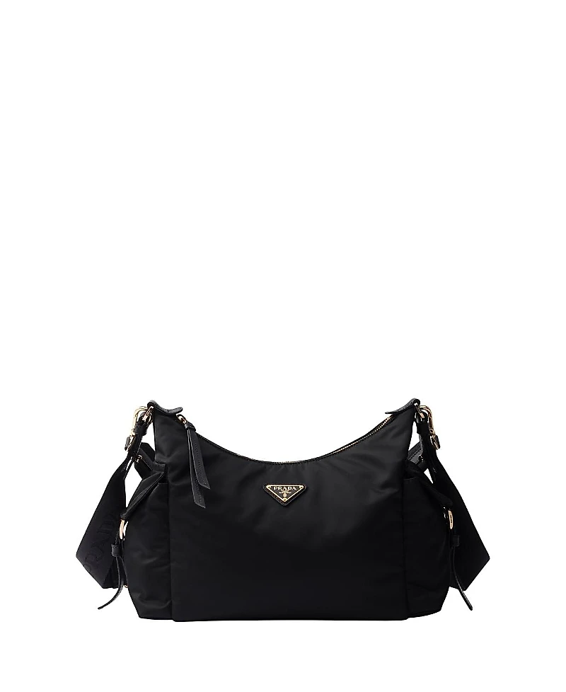 Prada Explore Large Re-Nylon And Leather Bag