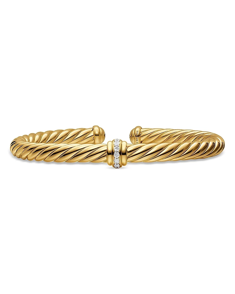 David Yurman Cablespira Flex Center Station Bracelet