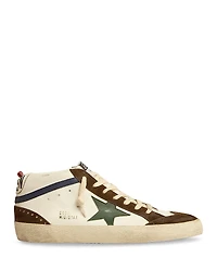 Golden Goose Men's Mid Star Leather Sneakers