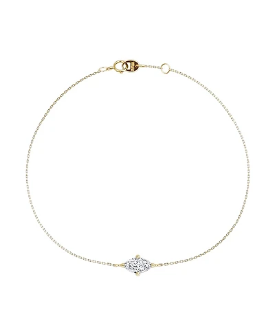 Vrai Petite Solitaire Bracelet Marquise