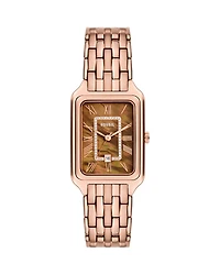 Fossil Raquel Three-Hand Date Rose Gold-Tone Stainless Steel Watch, 26mm x 40mm