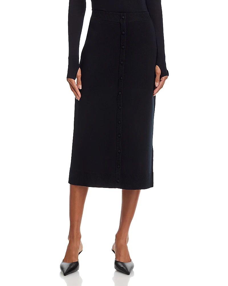 Victoria Beckham Knit Midi Skirt