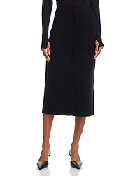 Victoria Beckham Knit Midi Skirt