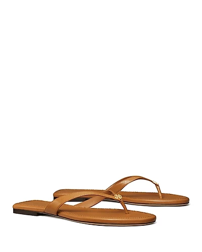 Tory Burch Women's Capri Leather Flip Flop Sandals