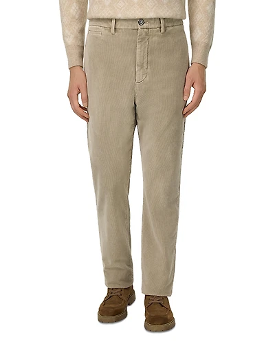 Boggi Milano Men's Corduroy Stretch Pants