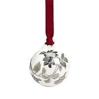 Wedgwood Festive Tonquin Ornament Silver No Ornament