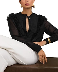 Reiss Gigi Embellished Blouse