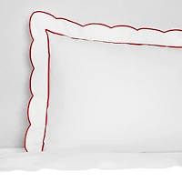 Sferra Limana Scalloped Boudoir Sham