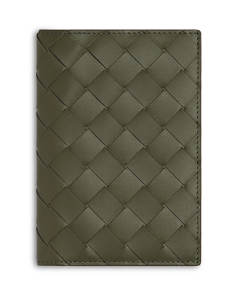 Bottega Veneta Intrecciato Passport Case