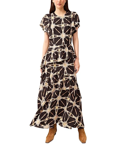 Marie Oliver Quinby Ruffled Dress