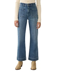 Faherty Stretch Terry Patch Pocket Ankle Pants