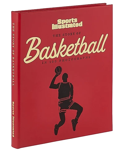 Graphic Image Sports Illustrated: The Story of Basketball Leather Bound Book