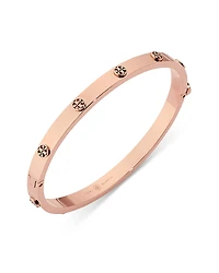 Tory Burch Miller Logo Studded Bangle Bracelet
