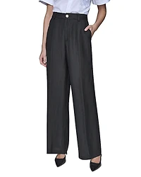 Karl Lagerfeld Paris Linen Blend Pants