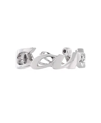Pre-Owned Cartier Signature 3 Diamonds Ring 18K White Gold with Diamonds