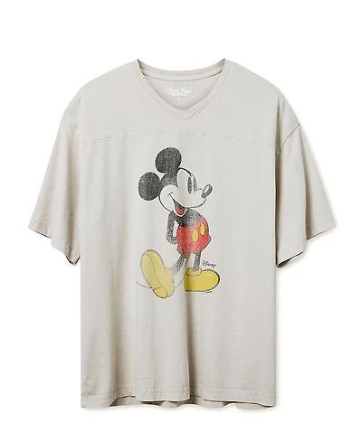 Junk Food Clothing Unisex Mickey '28 Hockey Tee