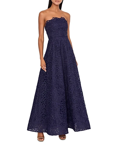 Milly Sonja Strapless Gown