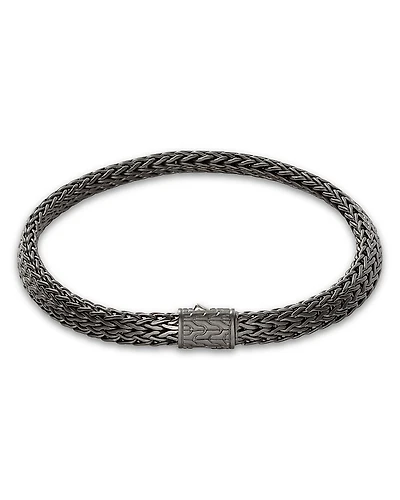 John Hardy Men's Dark Silver Icon Heritage Link Bracelet