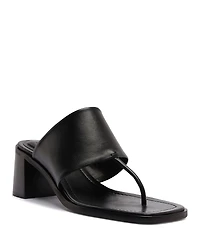 Schutz Women's Martha Leather Thong Sandals