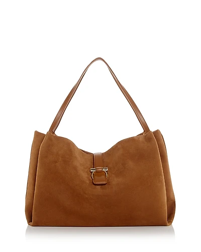 Ferragamo Suede Tote