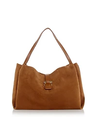 Ferragamo Suede Tote