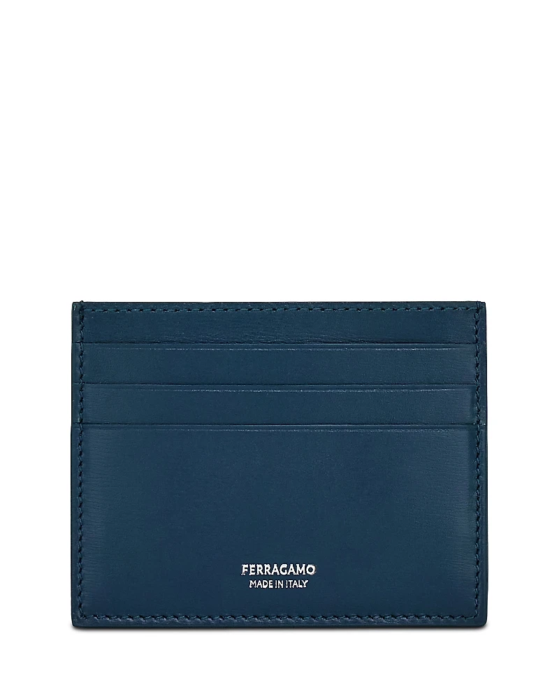 Ferragamo Leather Card Holder