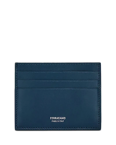 Ferragamo Leather Card Holder