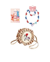 Stych Unicorn Bag and Accessories Gift Box (Necklace, Bracelet, Hair Clips) - 6 pieces