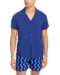 Yuasa Menswear Solid Resort Shirt