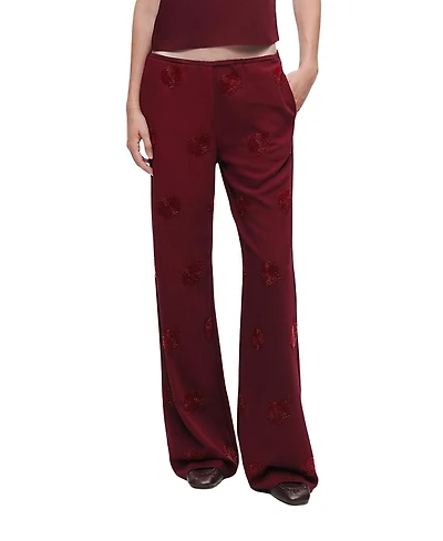 Nocturne Embellished Bootcut Pants