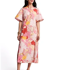 Frances Valentine Lori Maxi Wild Tulip Dress