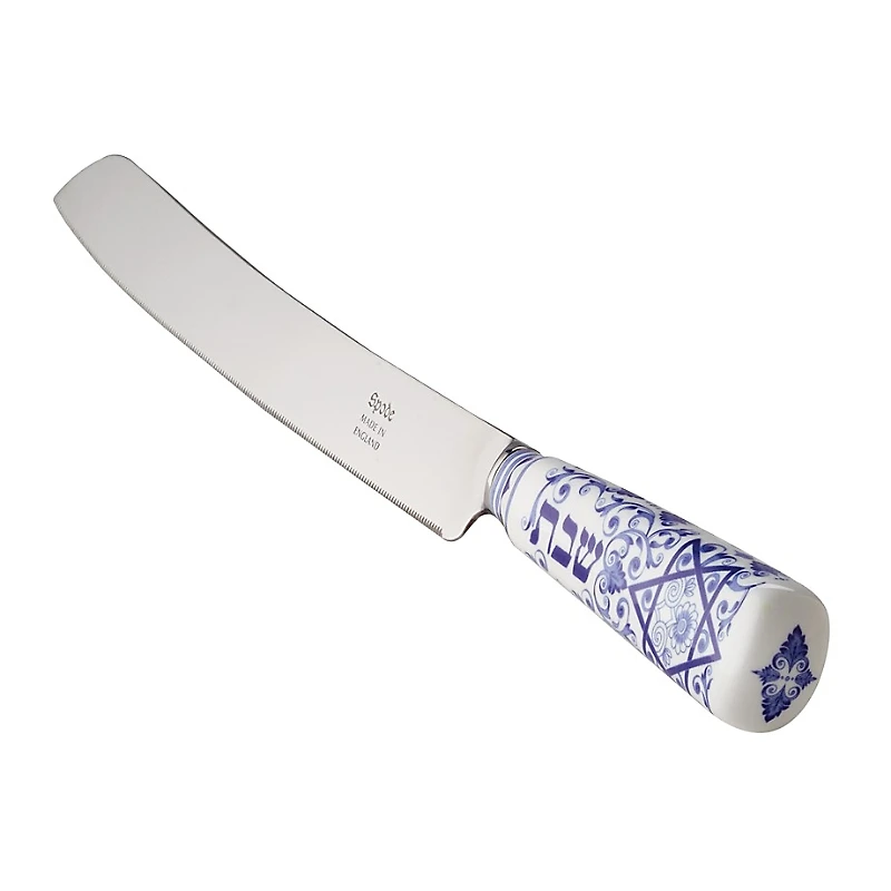 Spode Blue Room Judaica Challah Knife