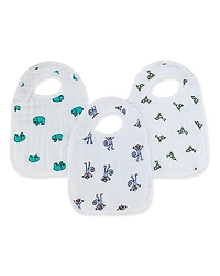 Aden and Anais Jungle Jam Snap Bibs - Set of 3