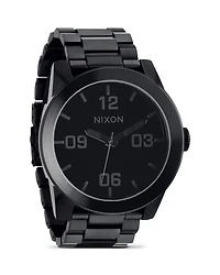 The Corporal Stainless Steel All Black Watch
