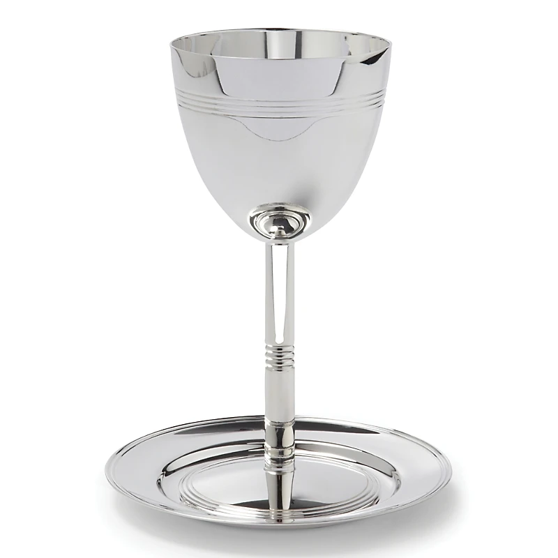 Christofle Kiddush Cup & Saucer