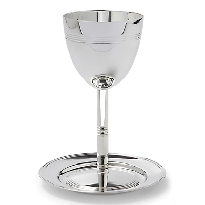 Christofle Kiddush Cup & Saucer