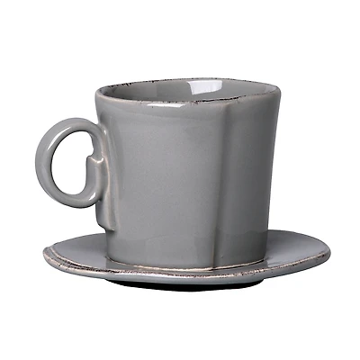 Vietri Lastra Espresso Cup & Saucer