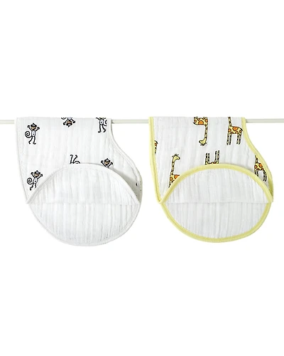 Aden and Anais Infant Unisex Jungle Jam Burpy Bibs