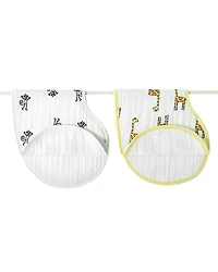 Aden and Anais Infant Unisex Jungle Jam Burpy Bibs