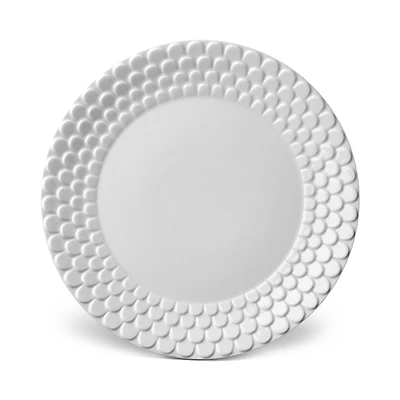 L'Objet Aegean White Dinner Plate